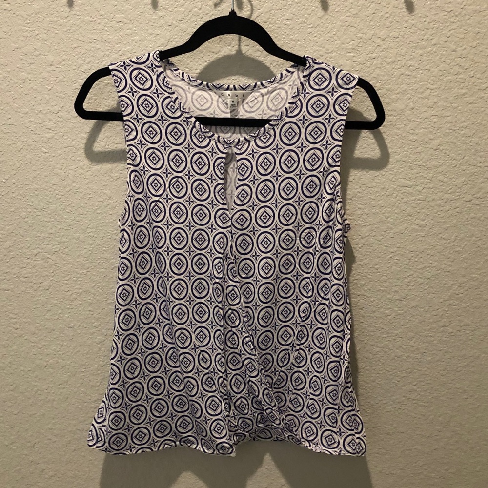 Scoop neck tank with style by CAbi